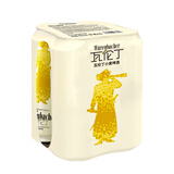 瓦伦丁小麦啤酒500ml罐装白啤德国进口精酿送礼自饮 500mL 4罐 单瓶装 小麦啤酒