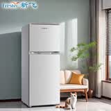 新飞两门冰箱 多门多温 小巧节能低噪家用/办公室/出租屋冰箱 保鲜分类存储省电大容量三门冰箱 灰色453*525*1181mm
