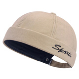 GLO-STORY复古文艺唐帽男女潮流嘻哈地主帽无檐瓜皮帽 MMZ834008