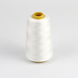 WEDOO 缝纫线家用缝纫机线宝塔线涤纶针线402线手缝线衣服裤子缝补线 本白