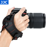 JJC 相机手腕带 快枪手 适用于佳能R52 R8 R7 R50 R6II 5D4 90D尼康D850 D7500松下S5II S5M2微单单反 红色 金属底座(ARCA SWISS快装板)