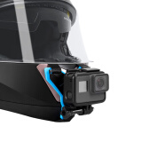 TELESIN(泰迅)适配gopro12头盔下巴支架大疆action4 3骑行配件运动相机支架insat360骑行固定支架