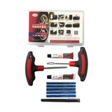 泰克补胎套装工具真空胎补胎胶条冷补汽车应急修补套装包美可 轮胎修补套餐（豪华版）