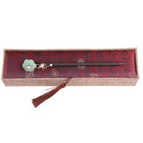 江南中式木簪发簪女汉服配饰古装丸子头发饰盘发宫廷步摇旗袍发钗簪子 发簪+礼盒