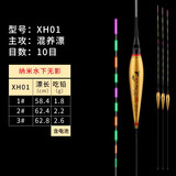 刀郎 夜光漂水无影超亮纳米芦苇电子漂高灵敏鱼漂醒目夜钓漂鲫鱼漂 XH01 3号一支