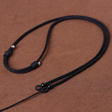 唐怀瑟天珠挂绳横穿配饰锁骨链绳半成品编织绳子高端项链绳专用锁骨绳男