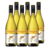 黄尾袋鼠（Yellow Tail）澳洲珍藏签名/智利世界系列进口红葡萄酒750ml*6支整箱 世界系列霞多丽