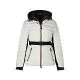 蒙口（Moncler）女士BRUCHE鹅绒连帽羽绒服白色 1A51140 5399D 049 0码 155/80A