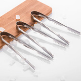 onlycook 3只装 不锈钢香菜夹小夹子菜夹饭店冰夹冰块夹子方糖夹厨房食品