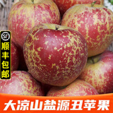 玫栀 大凉山盐源糖心丑苹果孕妇当季新鲜四川脆甜冰糖心苹果整箱 5斤 75mm(含)-80mm(不含)