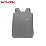 悠客悠客电脑双肩包男士商务休闲通勤旅行大容量背包定制刻字N921 灰色