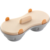 新厨仕（Necooks）微波炉煮蛋器溏心蛋蒸蛋器水煮荷包蛋水波蛋煮鸡蛋模具早餐工具 北欧米（配弹簧蛋托）