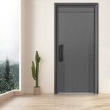 王力防盗门别墅大门4级家用安全门指纹锁子母门单门加高门头入户门P701