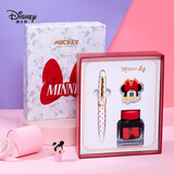迪士尼（Disney）钢笔礼盒 小学生三年级文具套装高端礼盒 练字签字笔生日礼物送女生 米妮E0270N