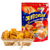 味之旅Wishtree 不规则饼干多口味惊奇脆片办公室宿舍零食225g*4包 泡菜味