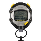 卡西欧（CASIO） 秒表电子比赛HS70W HS80TW田径足球防水跑步计时 Hs-70w-1 jh灰黑色