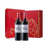翡马（BORDEAUXVINEAM）伯帝克酒庄干红葡萄酒 750ml*2瓶双支装 法国进口红酒 