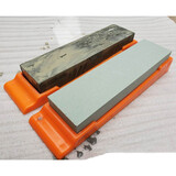 夏力5000目水滴青 细磨 精磨 抛光天然油石 家用磨刀石浆石 水滴青+双面绿碳化硅