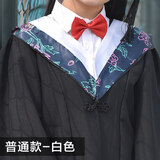 窈嘉学位学士服学院毕业礼服文科工科大学生本科硕博士服毕业照演出服 学士服医科白色-普通款（全套） L （体重130-160斤）