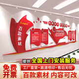 木蔻党建文化墙贴定制公开栏党员活动室布置支部宣传主题3D背景墙设计 高端工艺（按客服报价下单）