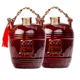 岁越绍兴产黄酒十二年陈花雕酒陶坛装1.5L糯米老酒14度半干型加饭酒 1500mL 2坛