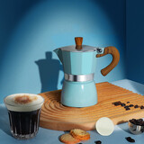 Mongdio 摩卡壶摩卡咖啡壶煮咖啡壶家用意式咖啡机