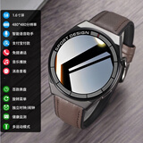 HKMW华HUAWEl为适用2025新款智能手表GT4pro男女士蓝牙可接打电话watch3太空人运动手表男测血压 保时捷【棕色皮带】