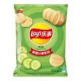 乐事薯片黄瓜味135g