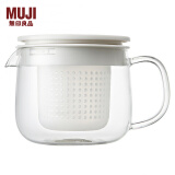 无印良品 MUJI 耐热玻璃 壶 小 过滤 透明