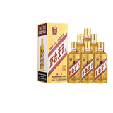 茅台贵州茅台王子酒 金王子酱香型白酒 【过节送礼】 53度 500mL 6瓶 茅台王子酒