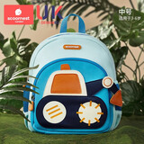 科巢幼儿园儿童书包男女孩入学宝宝新款恐龙轻便女童防走失背包 防丢绳【中号3-6岁】伯克车