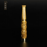 一柳烟紫光檀烟嘴实木粗细两用木头烟嘴循环型细支烟杆过滤嘴过滤器可清洗火机烟具 金丝楠木粗细两用烟嘴