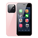 索野（SOYES）7S迷你智能小手机超小袖珍学生手机 wifi热点 移动联通全网通4G 双卡双待备用机 萌粉  【移动卡版 WIFI版】2G+16G 索野