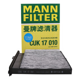 曼牌（MANNFILTER）空调滤清器空调滤芯CUK17010日产NV200轩逸骐达颐达骏逸骊威/A60