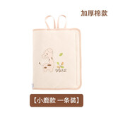 （贝婴爱）宝宝睡觉春秋护肚子肚围夏季儿童防踢被婴儿护肚兜纯棉护肚围小孩防着凉春秋冬加厚 小鹿冬季加厚款（1条装） M码适合（1-6岁）