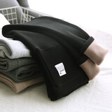 ARTFULMOM英国孕妇裤外穿孕妇打底裤加绒加厚长裤秋冬天保暖孕妇裤子冬装款 1016黑色【加绒款】 XL