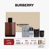 博柏利（BURBERRY）伦敦男士淡香水礼盒(50ml+1.5ml*2+蜡烛)生日礼物送男友