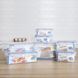 乐扣乐扣（LOCK&LOCK）PP塑料保鲜盒饭盒微波炉收纳盒礼盒套装 多种型号组合套 HPL818S002 7件套