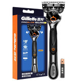 吉列剃须刀电动刮胡刀锋速5层刀片胡须刀锋隐致顺动力刀架刀头 致顺动力1刀架1刀头