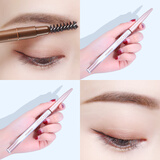 卡姿兰眉笔塑形眉笔 防水防汗不掉色不晕染不脱色 一字眉画眉不掉色眉笔 02深棕色