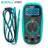 伊莱科（ELECALL）万用表高精度数字家用手持式防烧多功能小型数显电工维修万用表 EMAX7(可测电容)+强磁