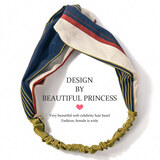 QUEENS JEWELRY发带女洗脸韩国甜美森女系束发带百搭网红洗脸发箍头巾发卡头饰品 浅绿色