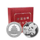 中国金币 2019版熊猫银纪念币 2019年熊猫银币 全新 30克银币单枚送红盒