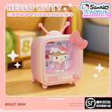 三丽鸥（SANRIO）正版电视机频道发光摆件玩偶手办盲盒卧室小夜灯公仔生日礼物女孩 hello kitty