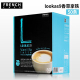 富然池韩国进口富然池乐咖思Lookas9香醇双倍拿铁咖啡三合一速溶咖啡 香草拿铁 50条【送10条】