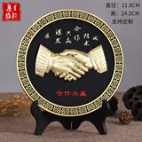 集里雅韵桌面工艺品创意商务办公室摆件书房客厅家居摆设书柜书架装饰品小 218JF合作共赢 礼盒