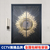 金功成铸铝门大门入户门农村上门安装进户门子母门安全家用别墅门双开门 测量金【下单抵款】