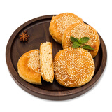 福成 香酥烧饼260g4枚 麦香原味早餐夜宵培根火腿伴侣空气炸锅