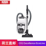 美诺（MIELE） 德国原装进口 家用卧室真空吸尘器 大功率强吸力卧式吸尘器 CX1 Excellence EcoLine 白色