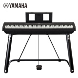 雅马哈（YAMAHA）电钢琴88键重锤P45智能数码钢琴专业成人儿童初学家庭时尚款官方标配